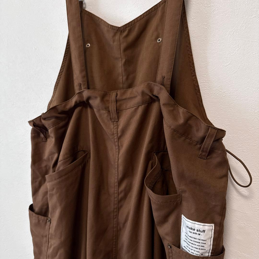 新品 ニコアンド be with M Misayo ラクテロサロペット ワイド