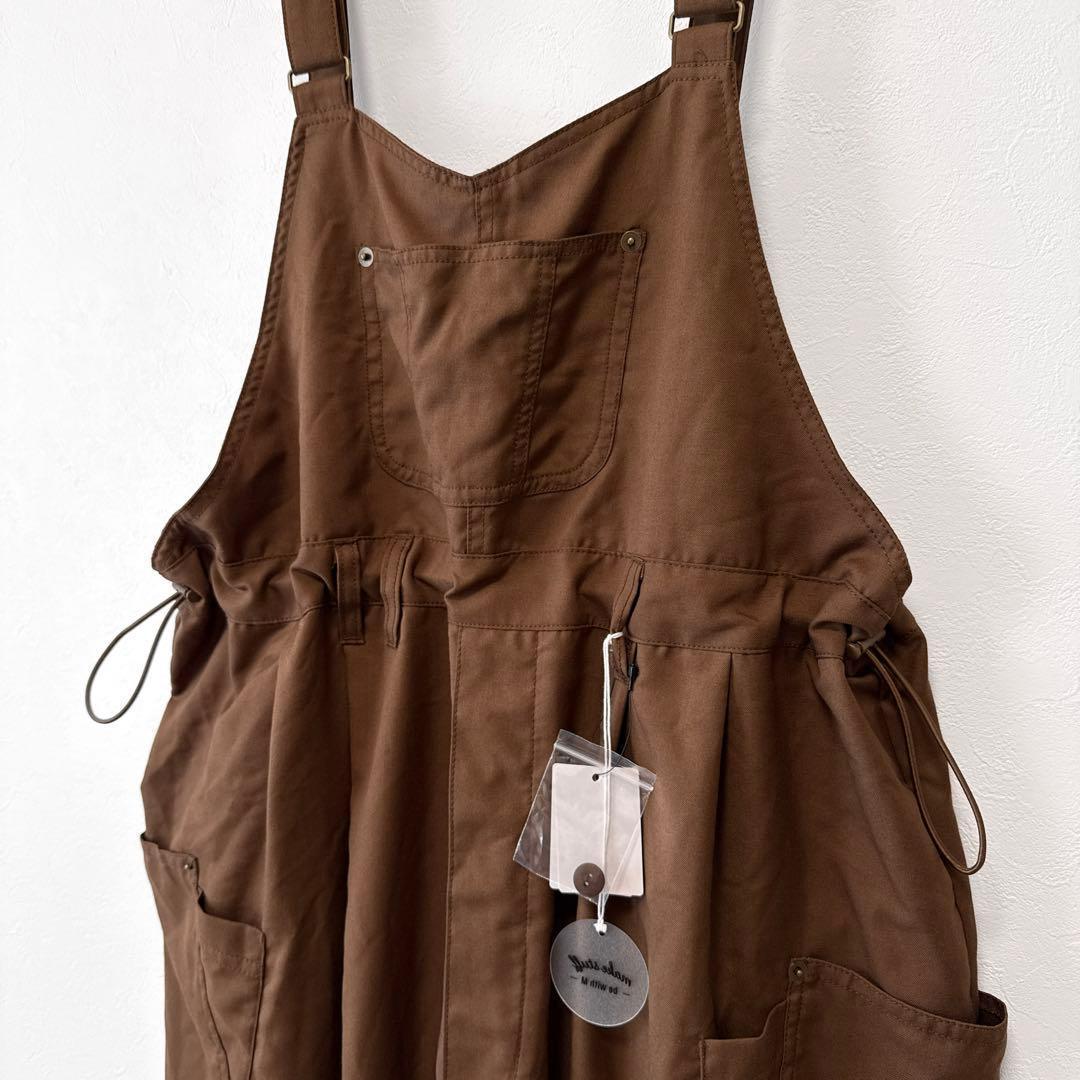 新品 ニコアンド be with M Misayo ラクテロサロペット ワイド