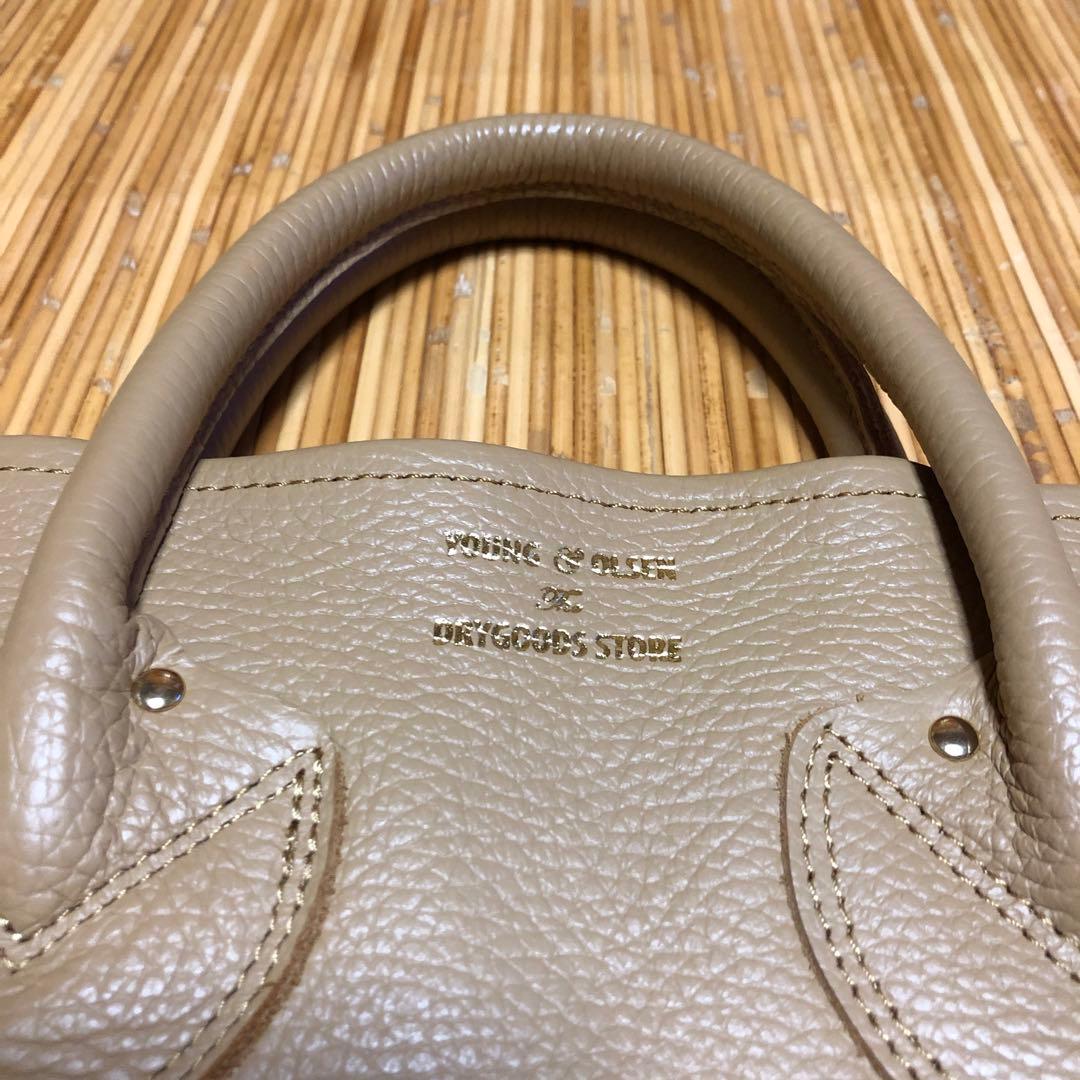 YOUNG&OLSEN ヤングアンドオルセン レザートートバッグ（M）