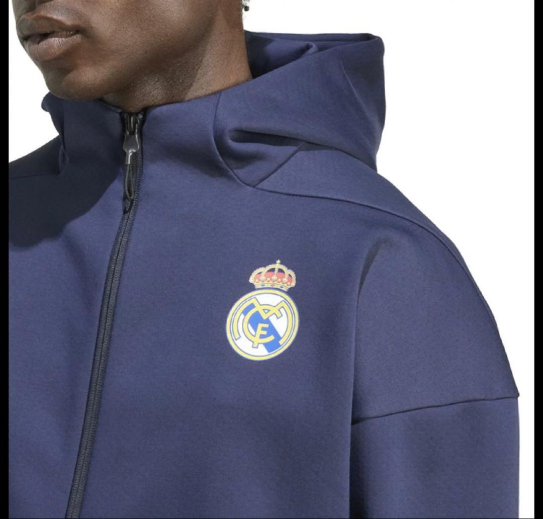 レアルマドリード 新品未使用 25-26 アンセムジャケット ネイビー 2XL