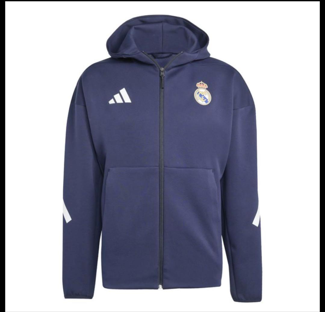 レアルマドリード 新品未使用 25-26 アンセムジャケット ネイビー 2XL