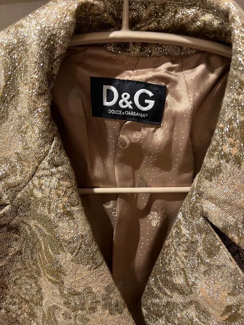 ２月末特別セイル)D&G ゴルド　ジャッケット 36