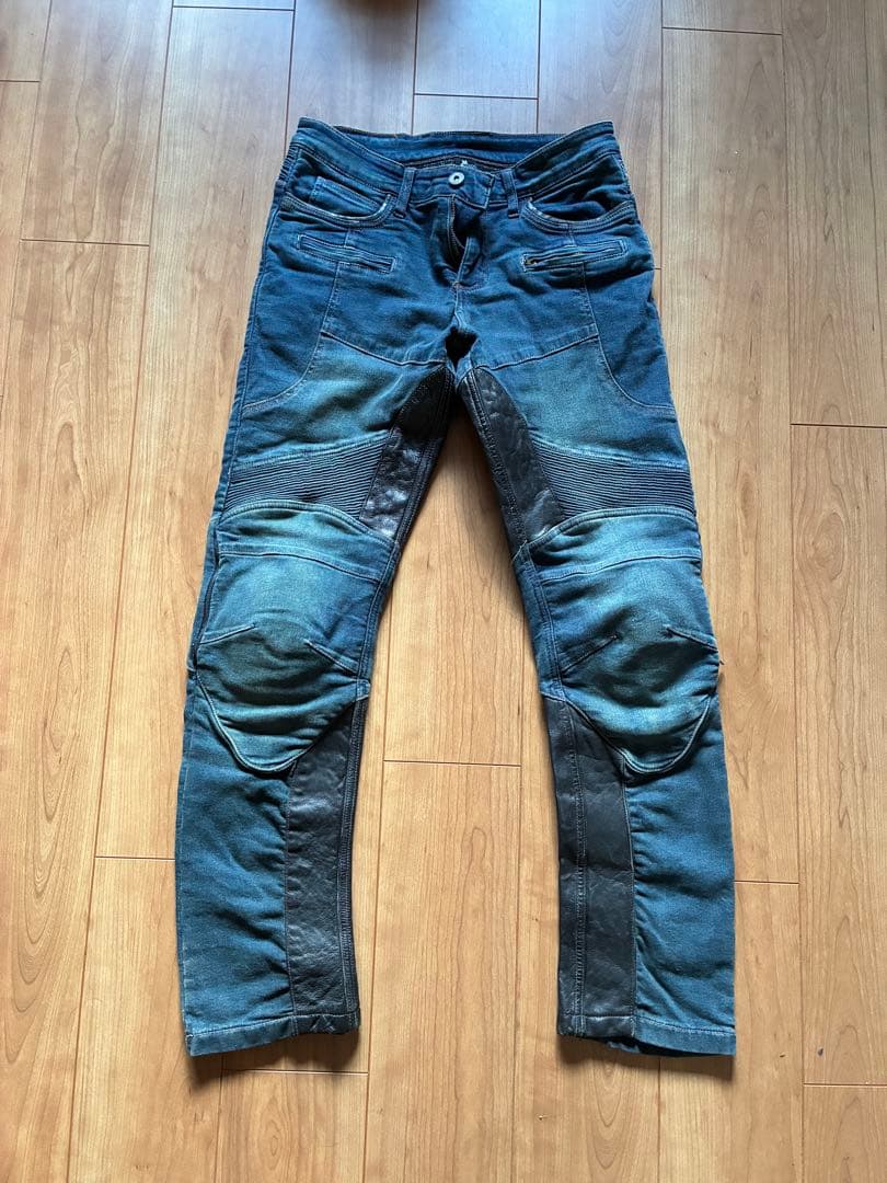 デグナー　DP-27デニム×レザーパンツ　Mサイズ