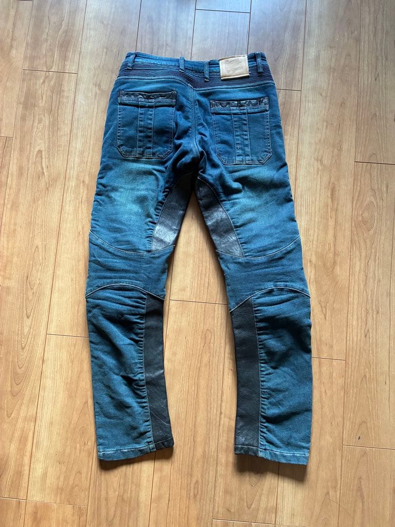 デグナー　DP-27デニム×レザーパンツ　Mサイズ