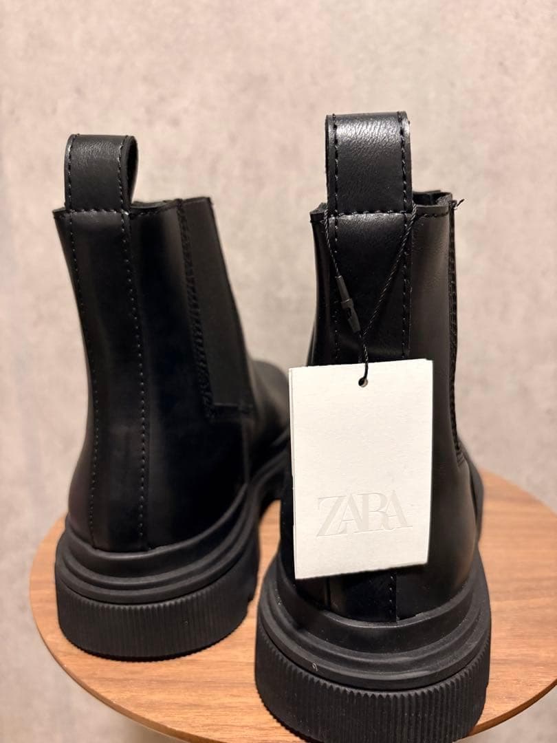 ZARA ザラ チャンキーチェルシーブーツ 42 27cm