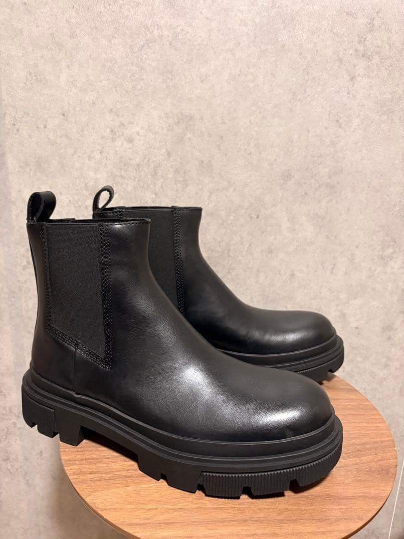 ZARA ザラ チャンキーチェルシーブーツ 42 27cm