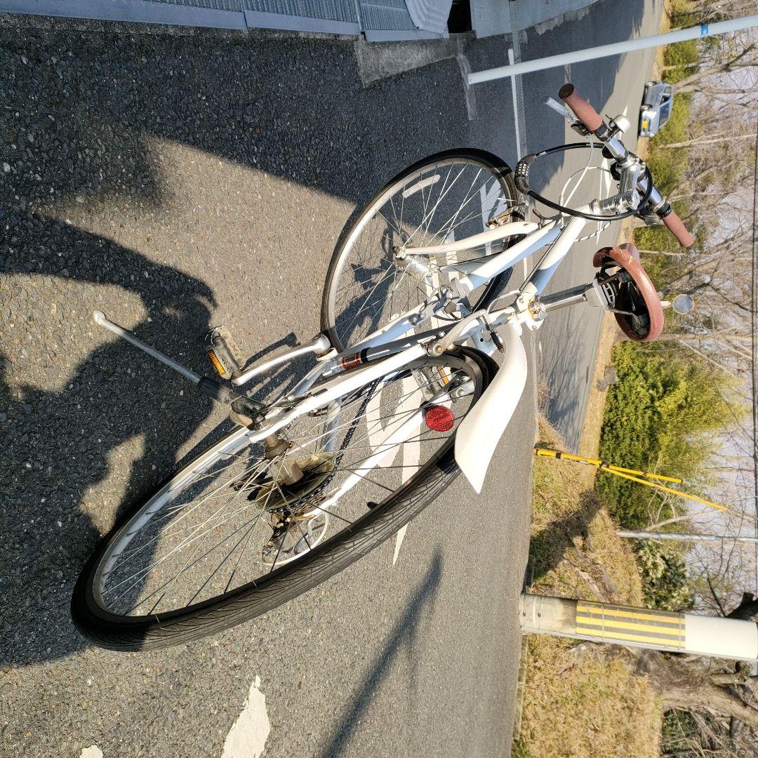 お取引限定　ホワイトシティサイクル 26インチ アルミフレーム