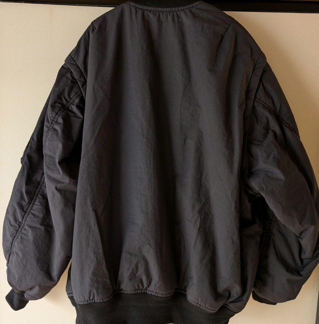 チャオパニックティピー　ボリュームスリーブMA-1　ユニセックス