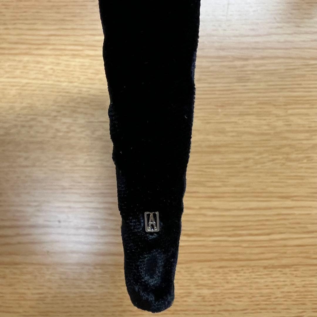 ALEXANDRE DE PARIS ベロア カチューシャ2.5cm