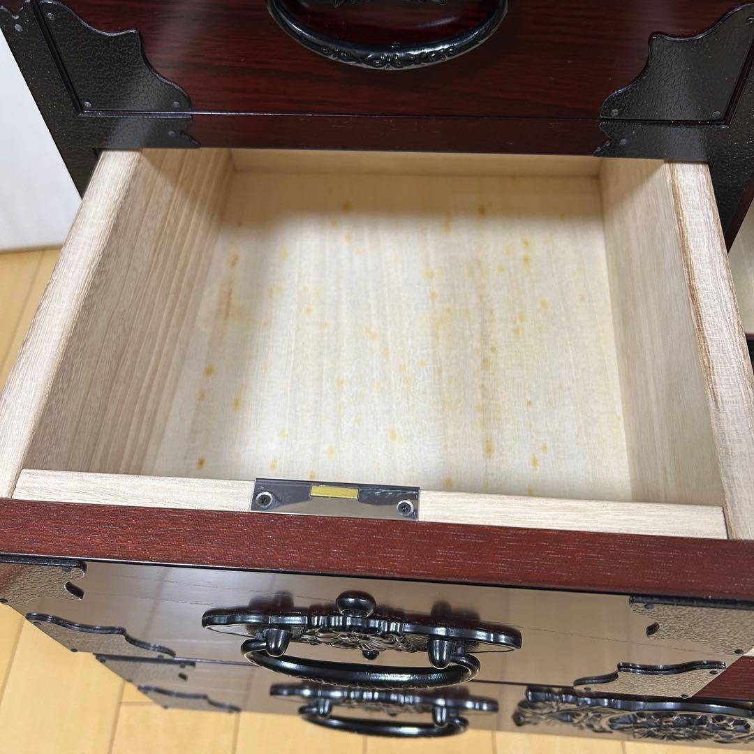 希少　筑後民芸 欅　車箪笥　和タンス　ローチェスト　サイドチェスト　鍵付　蟻組