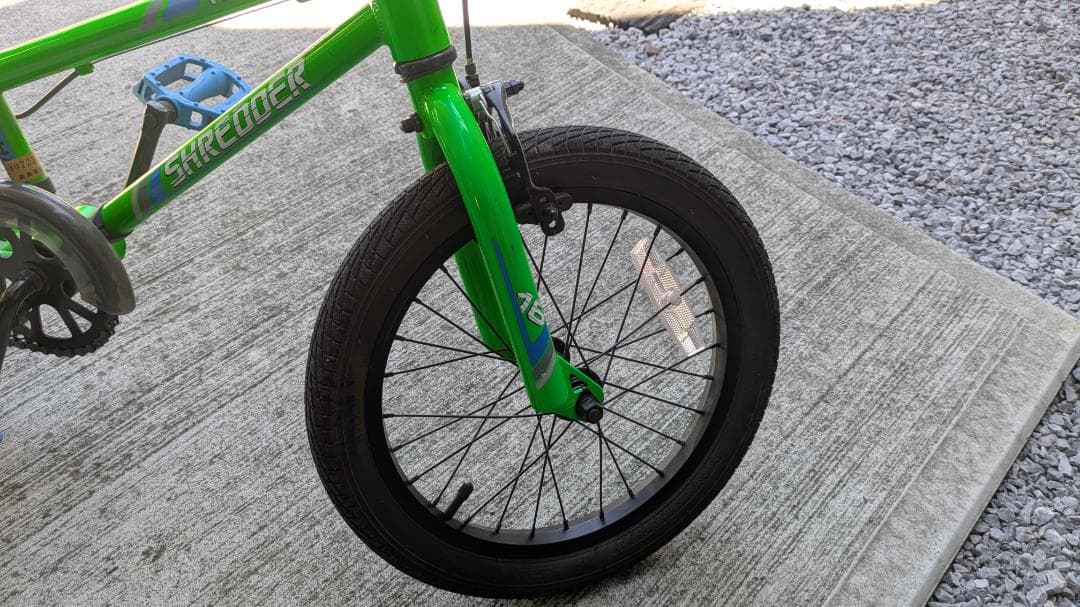 HARO SHREDDER 16 ハロ キッズBMX　グリーンイエロー