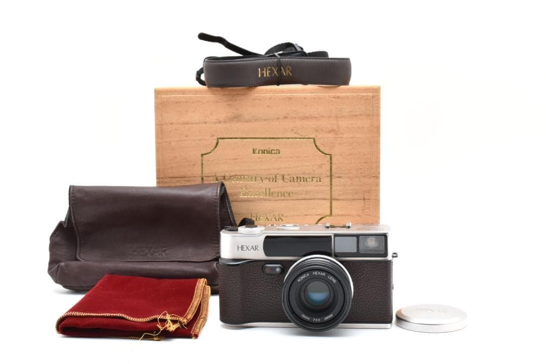 ★希少★ Konica HEXAR Rhodium コンパクトカメラ 元箱付き