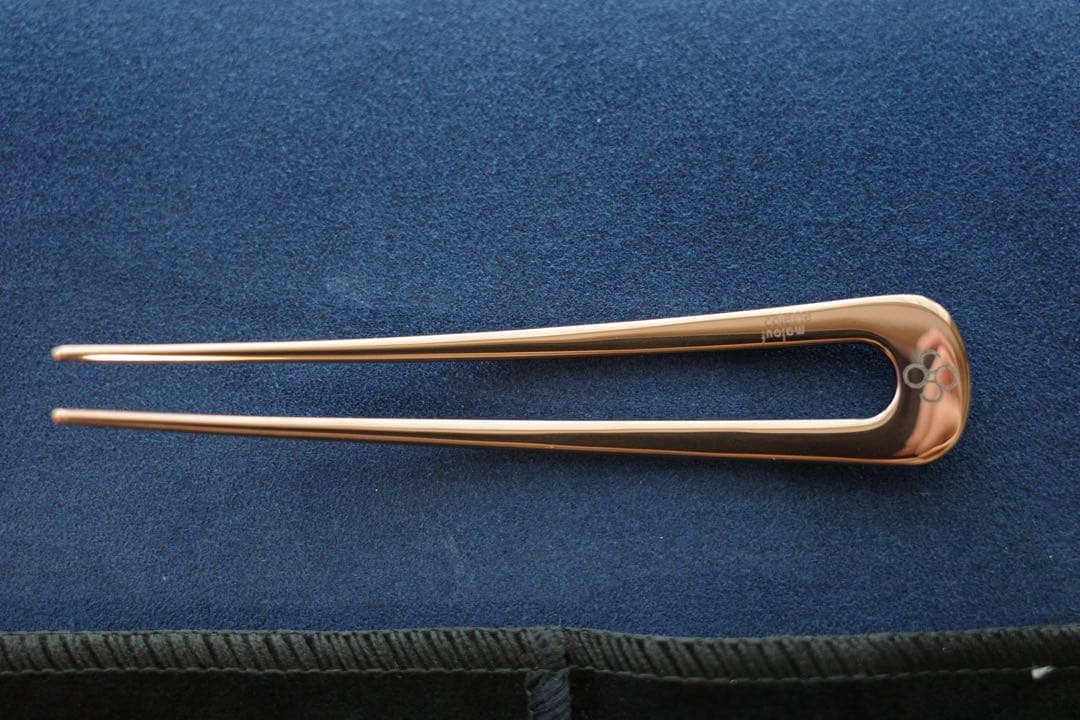 コレットマルーフ キャスト メタル Uヘアピン ブロンズカラー