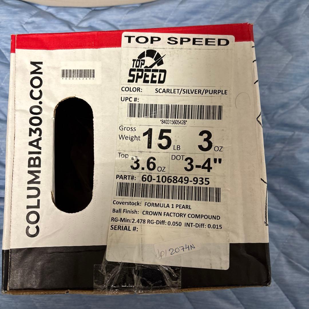 コロンビア300トップスピード15p
