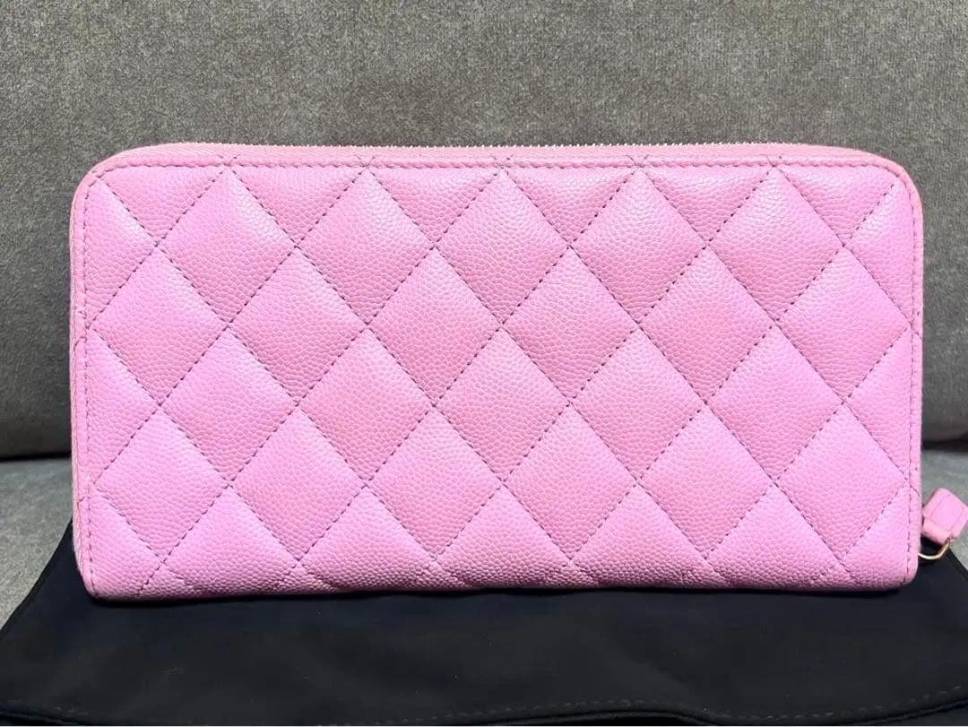 ✨カーミーさま専用✨CHANELグレインド シャイニー カーフスキン ピンク