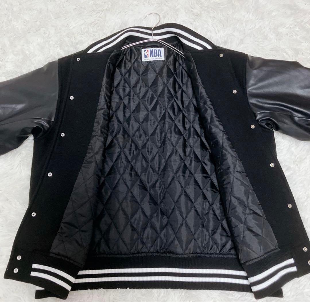 NBA シカゴ・ブルズ スタジャン ブラック