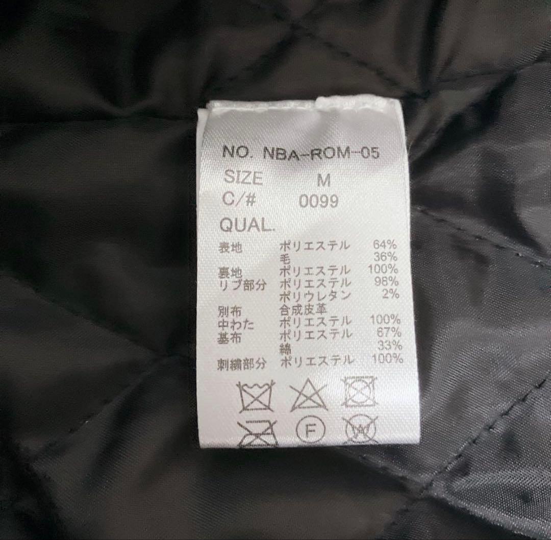 NBA シカゴ・ブルズ スタジャン ブラック