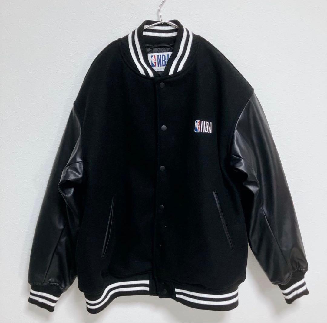 NBA シカゴ・ブルズ スタジャン ブラック