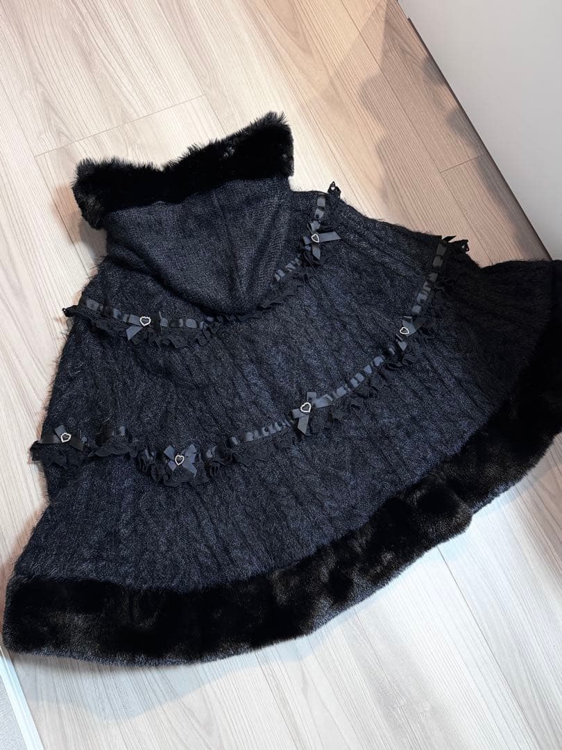 LIZ LISA ミルフィーユレースポンチョ