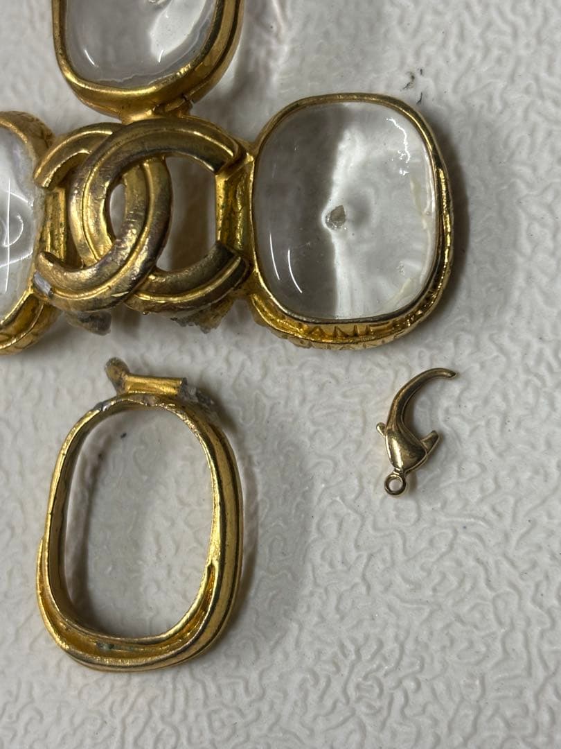 CHANEL シャネル ヴィンテージ アクセサリー ジャンク ココマーク 破損