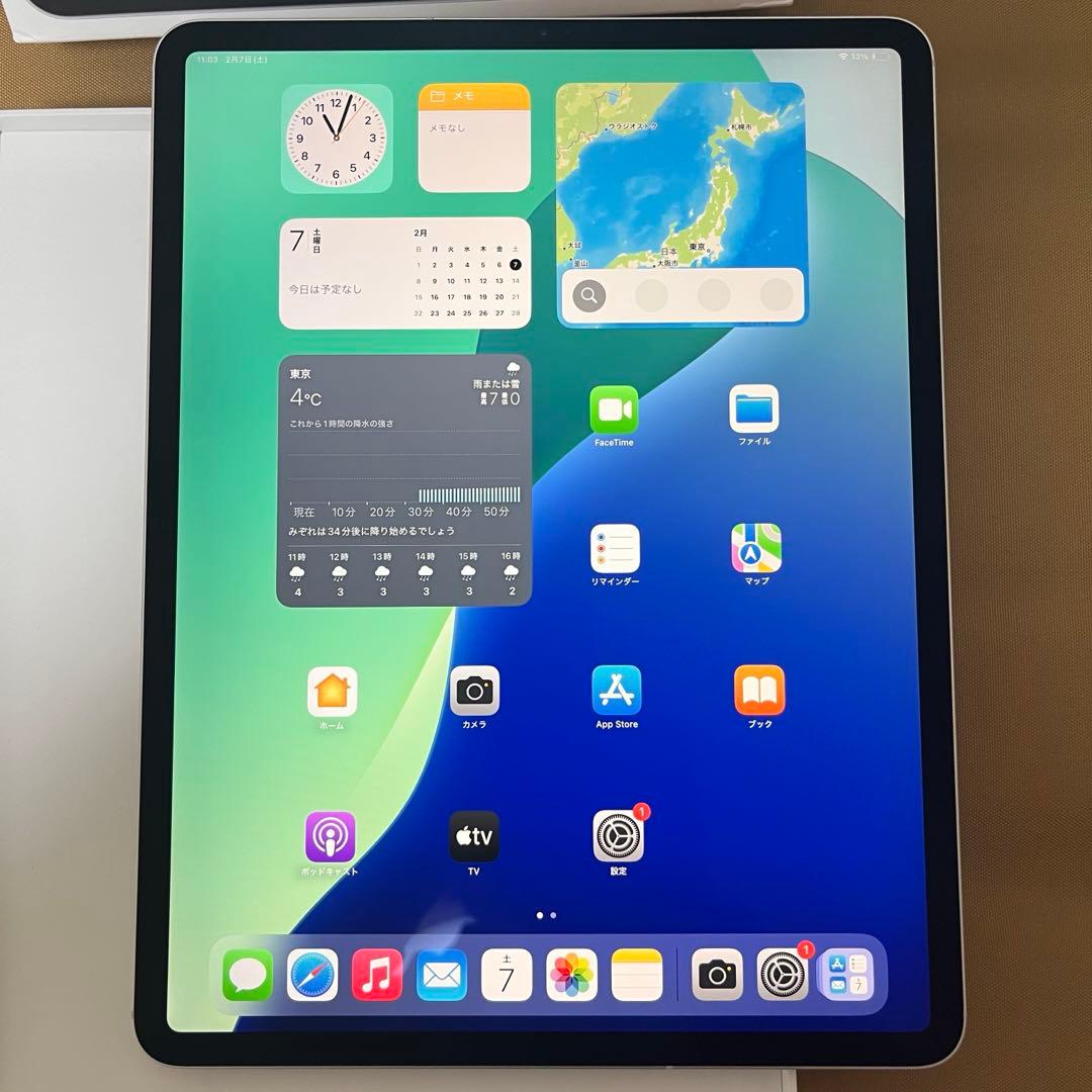 iPad Pro 第4世代 12.9インチ 128GB セルラーモデル