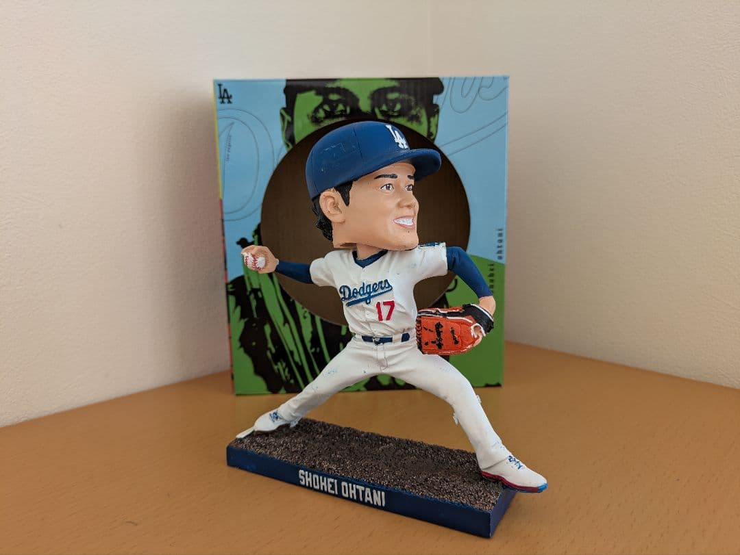 大谷翔平　ボブルヘッド 　9/10来場記念　ピッチングフォーム