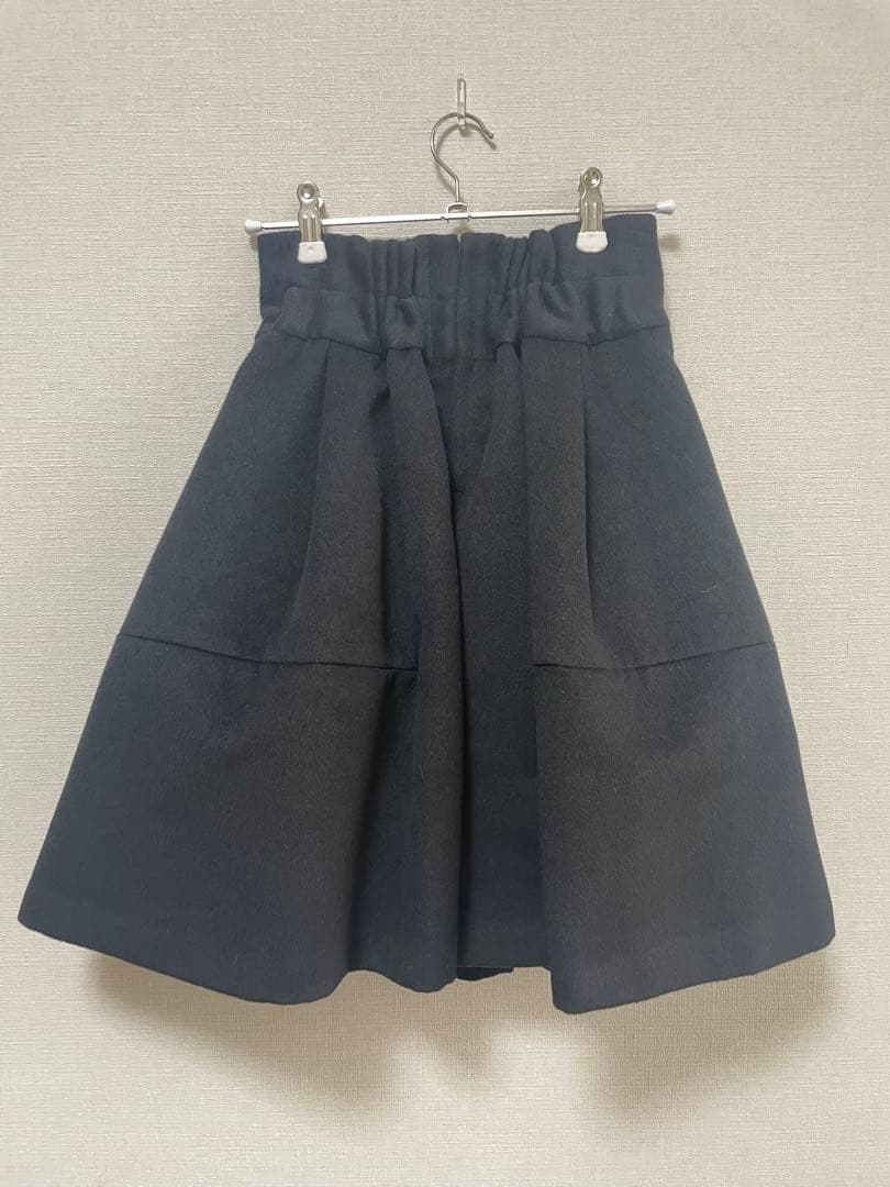 【未使用、タグ付】seventen ハイウエストフレアキュロットXS