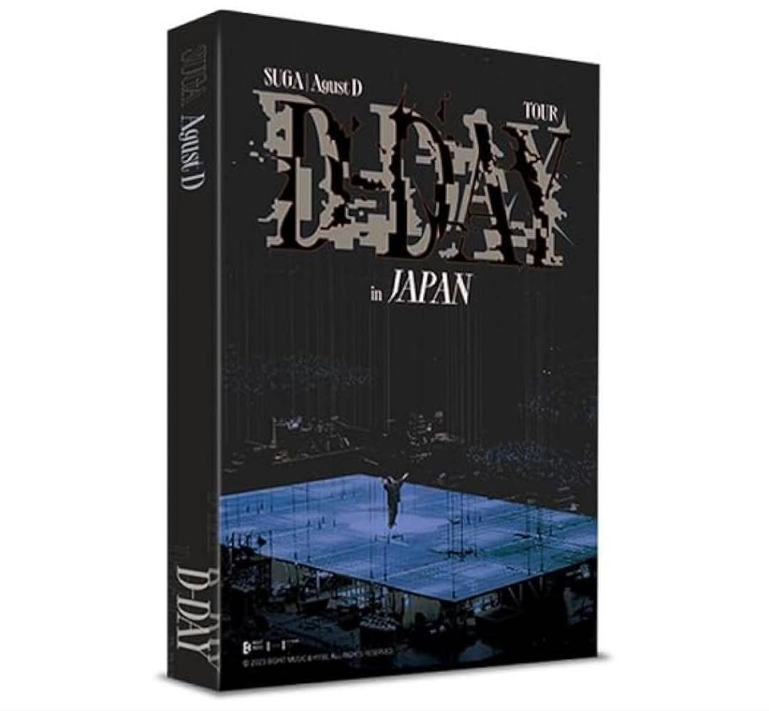 【新品未開封】Agust D TOUR 'D-DAY' in JAPAN 2枚組