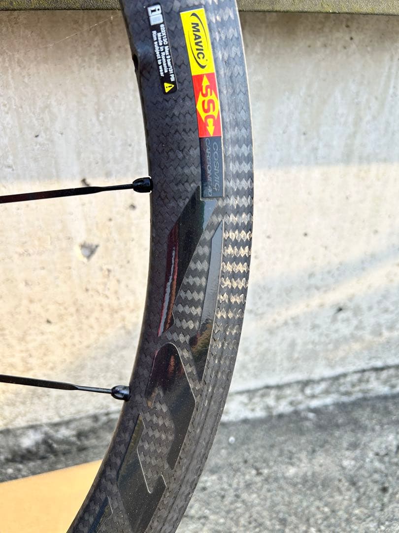 値下げ　MAVIC コスミックカーボン40mmハイト SSC