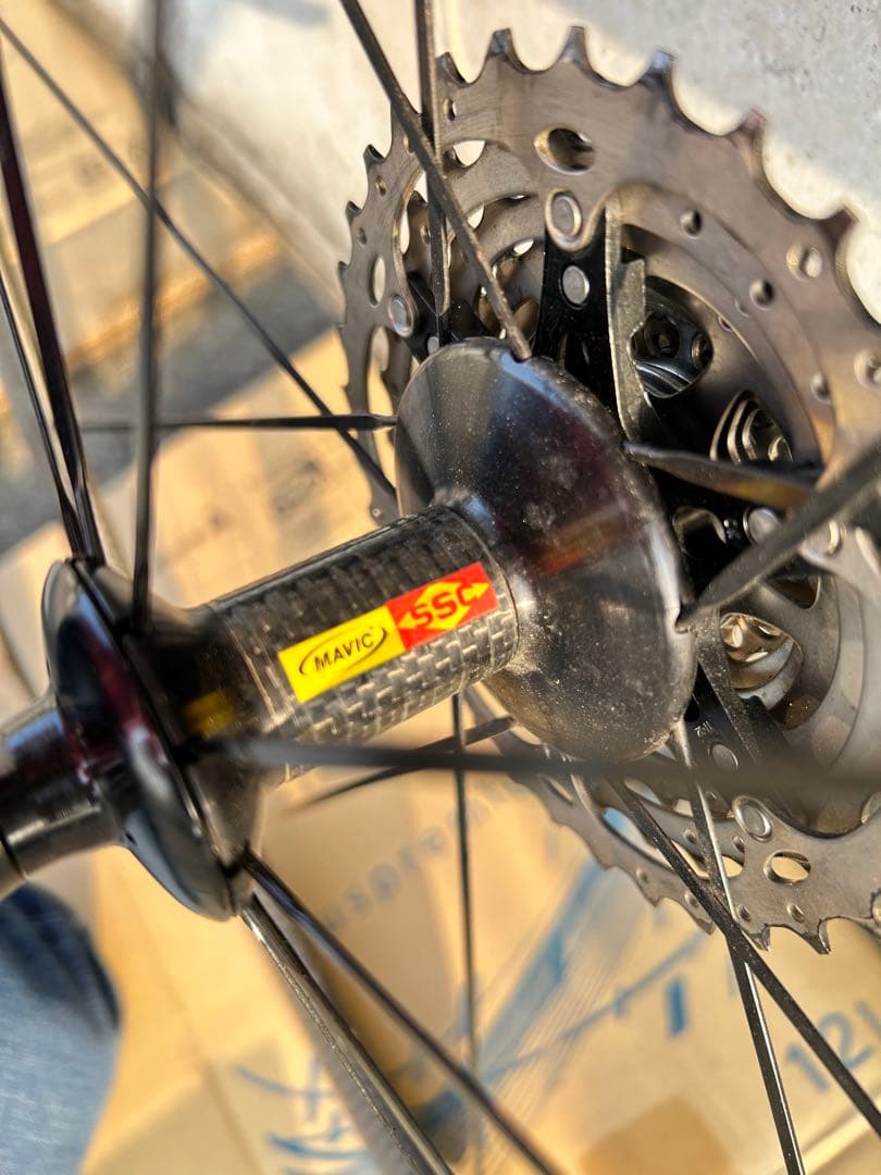 値下げ　MAVIC コスミックカーボン40mmハイト SSC