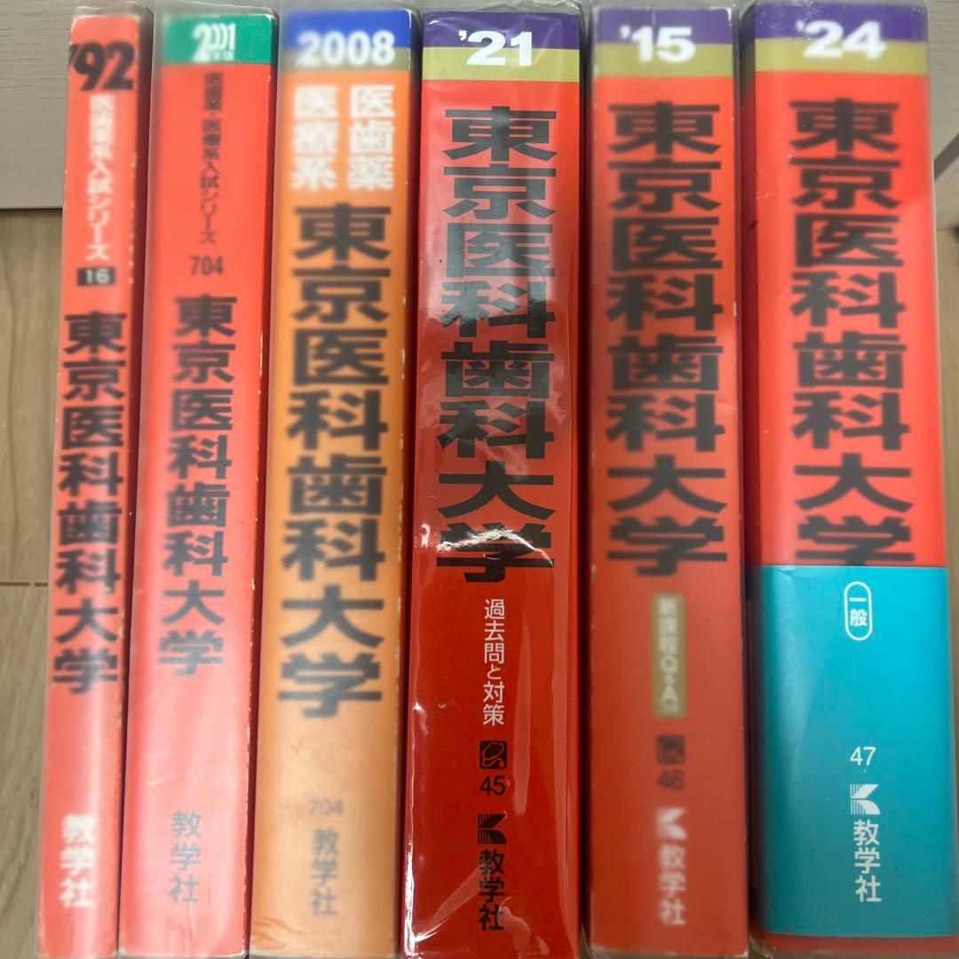 東京医科歯科大学(東京科学大学)赤本　1982年〜2023年　【超レア商品】