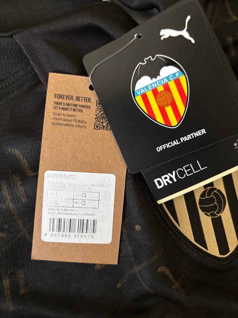 【正規品】バレンシア2024/25合計21選手直筆サイン入りアウェイユニフォーム