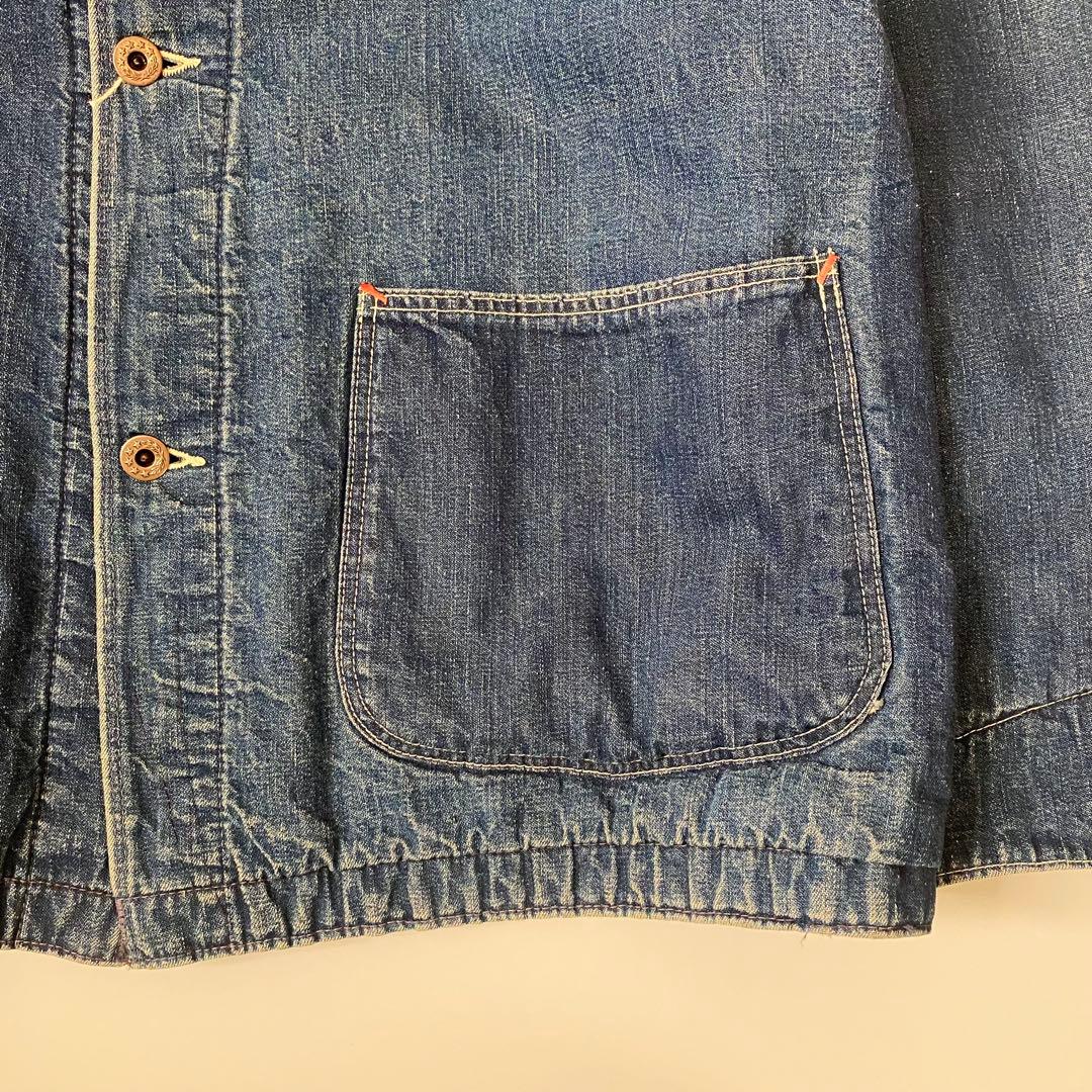 40s 大戦期 WW2 カバーオール 月桂樹ボタン 2ポケ ヴィンテージ