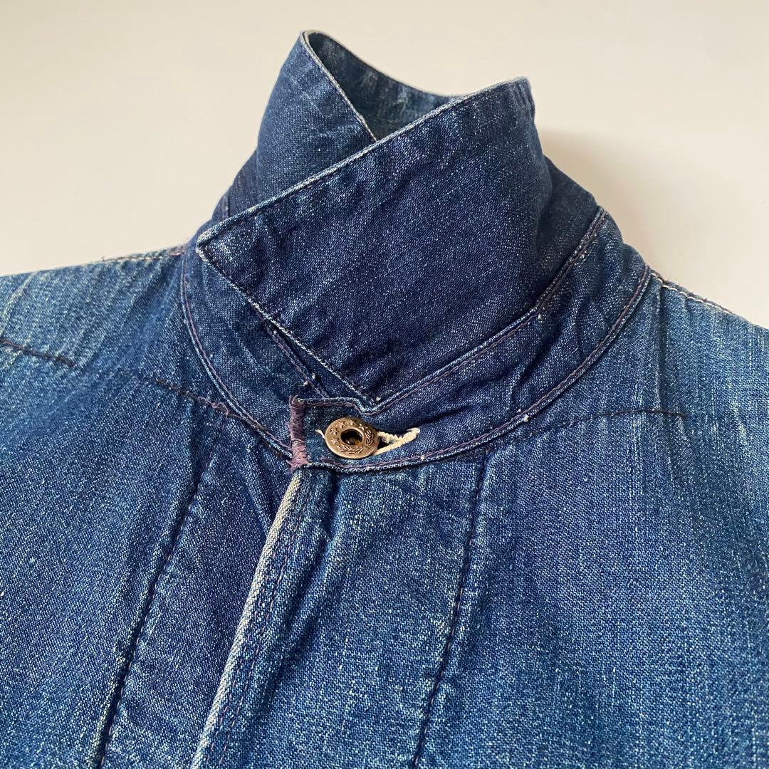 40s 大戦期 WW2 カバーオール 月桂樹ボタン 2ポケ ヴィンテージ