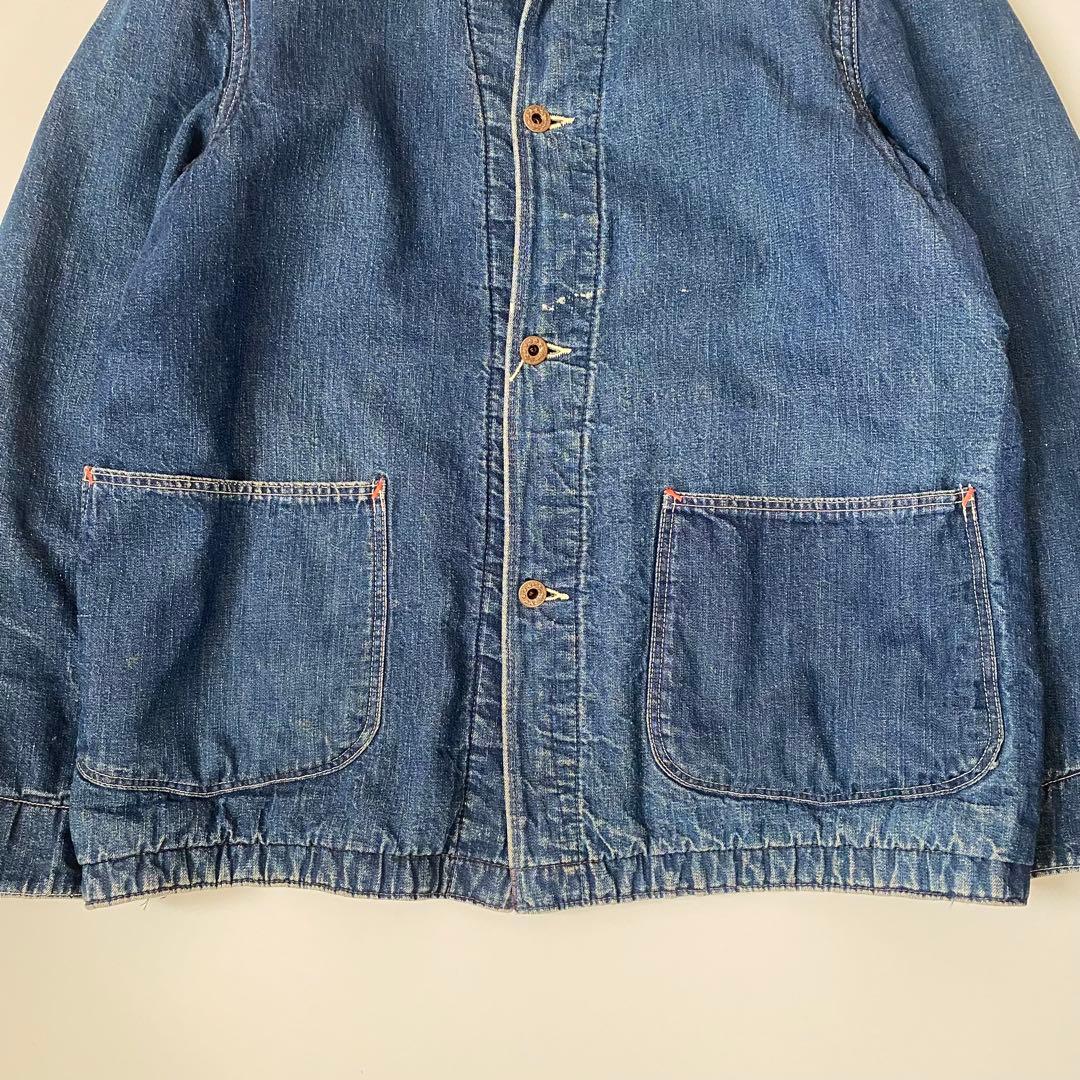 40s 大戦期 WW2 カバーオール 月桂樹ボタン 2ポケ ヴィンテージ