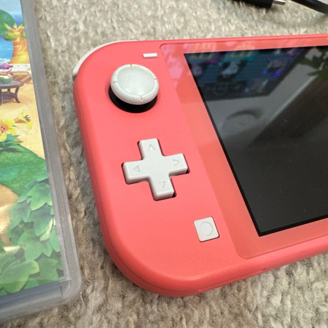 【美品】Nintendo Switch Lite ピンク あつ森セット