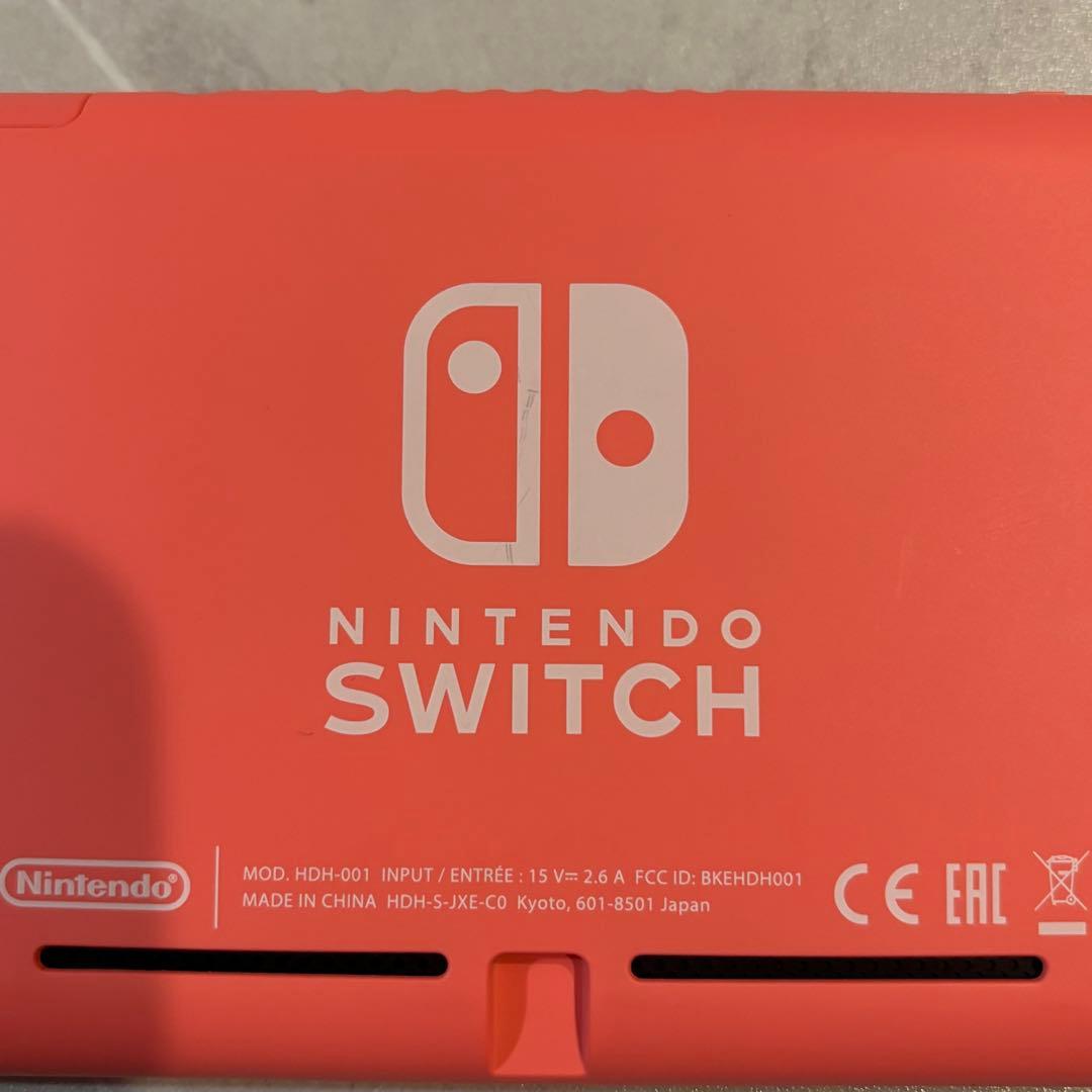 Nintendo Switch Lite コーラル SDカード付き