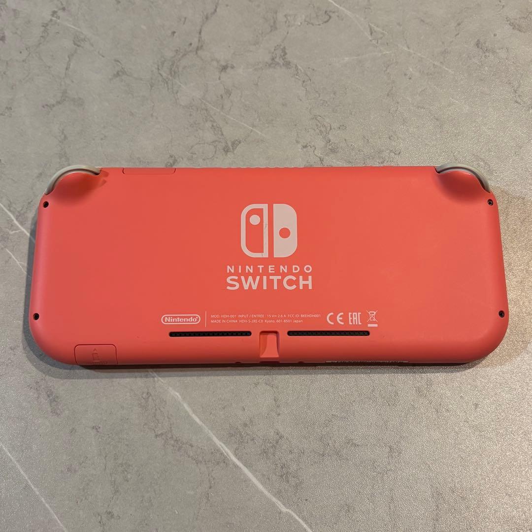 Nintendo Switch Lite コーラル SDカード付き