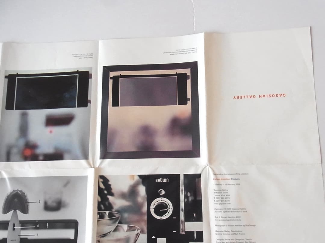 Richard Hamilton : Products／リチャード・ハミルトン展