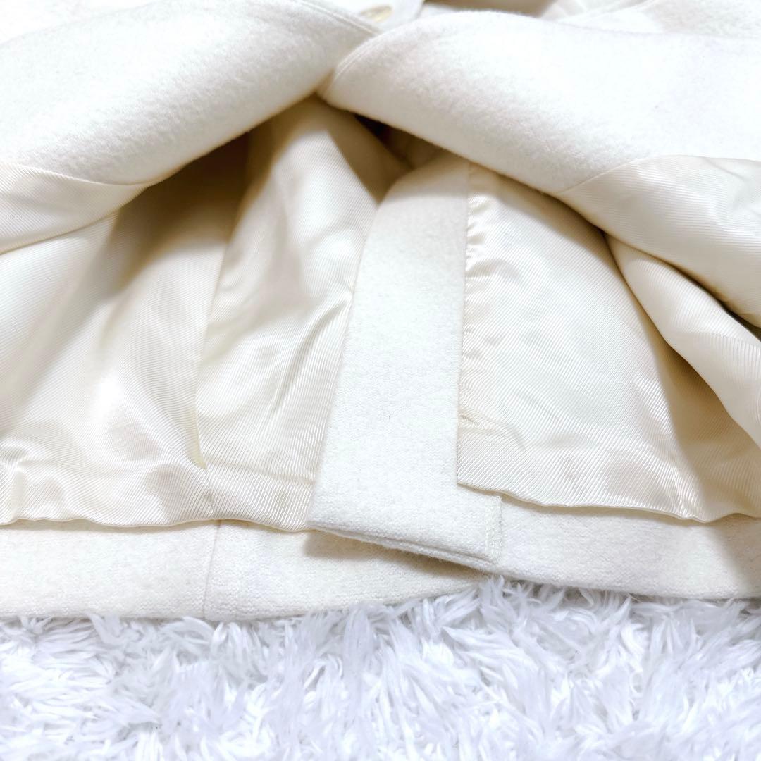 お値下げ✨AKIRA NAKA アキラナカ ノーカラー ウール コート