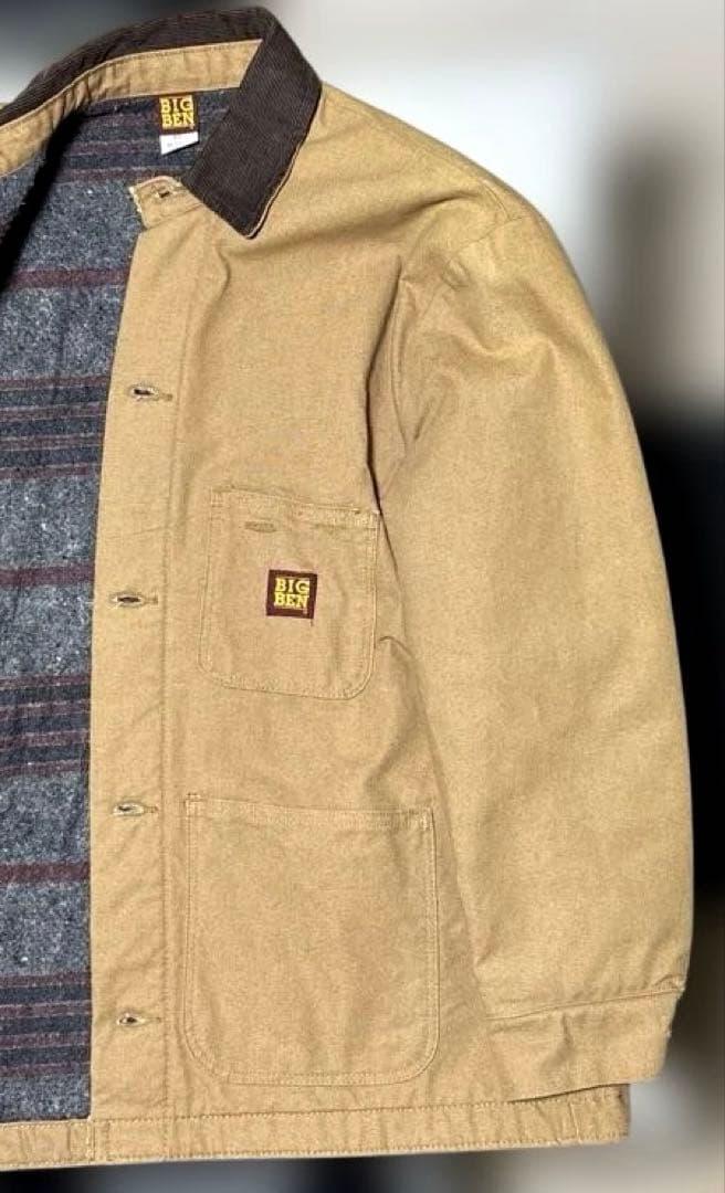 BIG BEN(ビッグベン) ダックキャンバス.カバーオール90'Sヴィンテージ