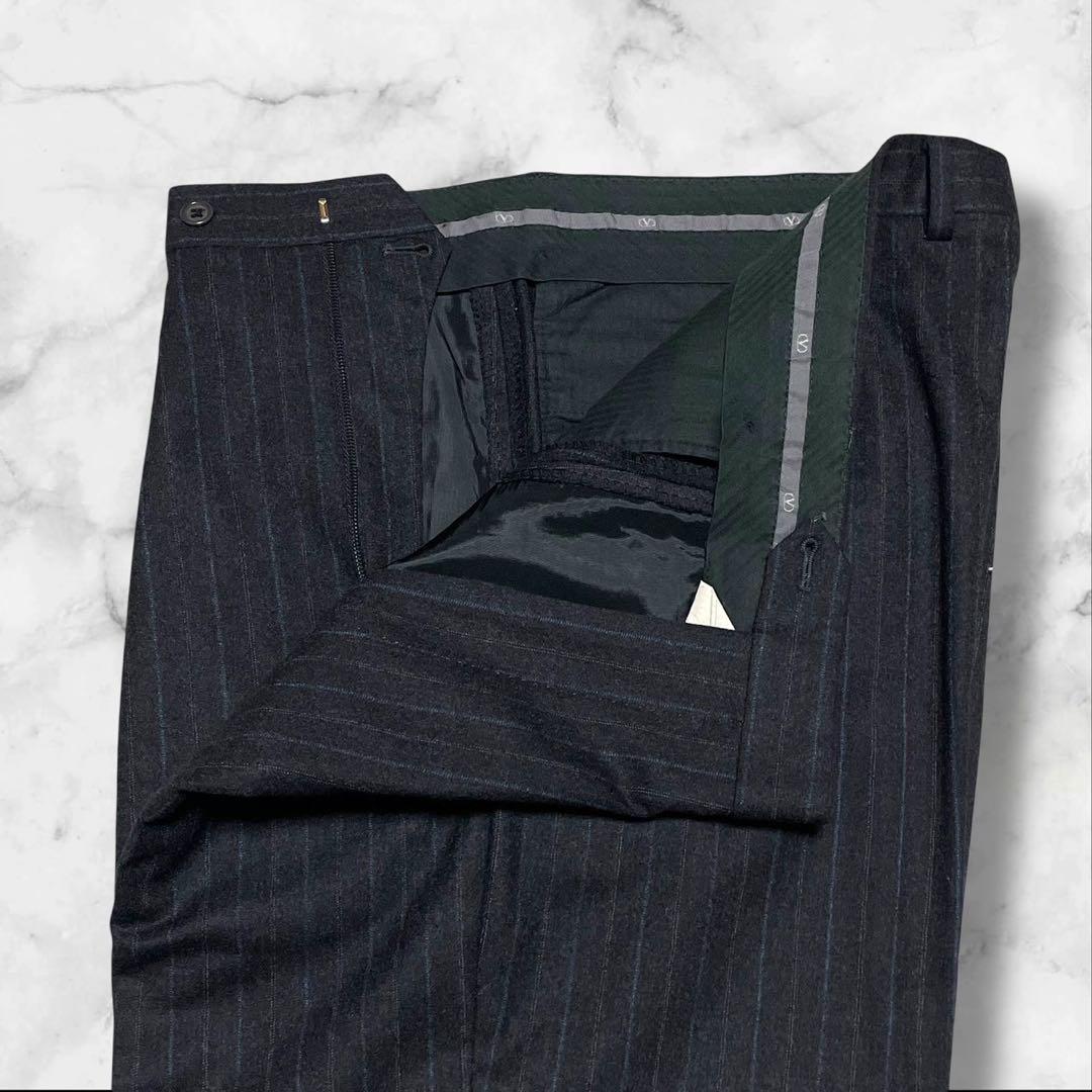 【極美品】ヴァレンティノ ダブル セットアップ チャコールグレー サイズ50R