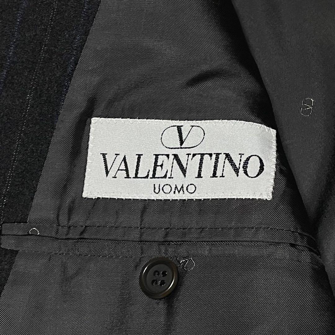 【極美品】ヴァレンティノ ダブル セットアップ チャコールグレー サイズ50R