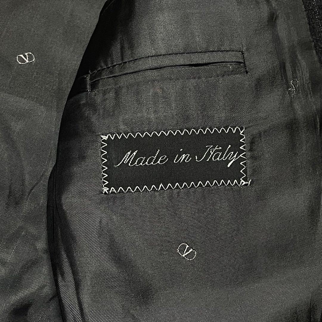 【極美品】ヴァレンティノ ダブル セットアップ チャコールグレー サイズ50R