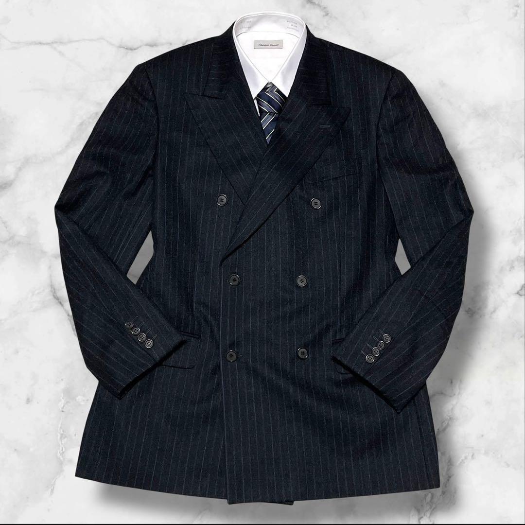 【極美品】ヴァレンティノ ダブル セットアップ チャコールグレー サイズ50R