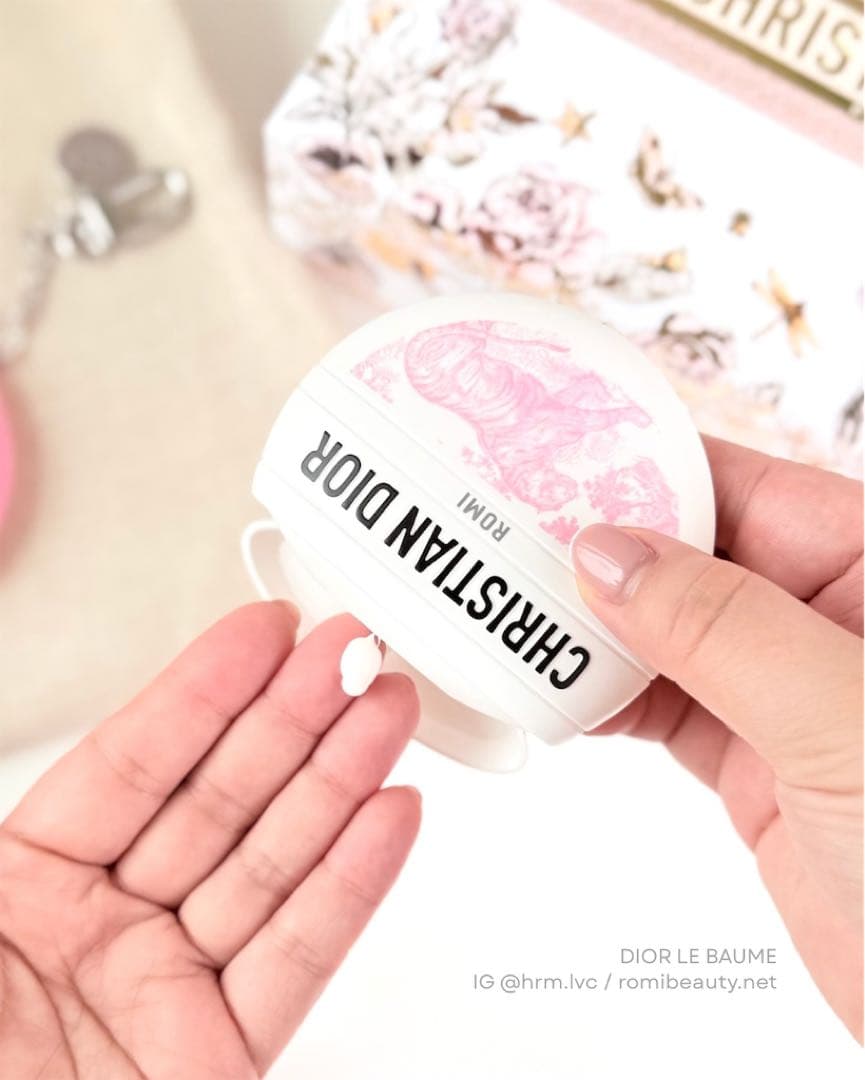 DIOR LE BAUME ハンドクリーム ピンク