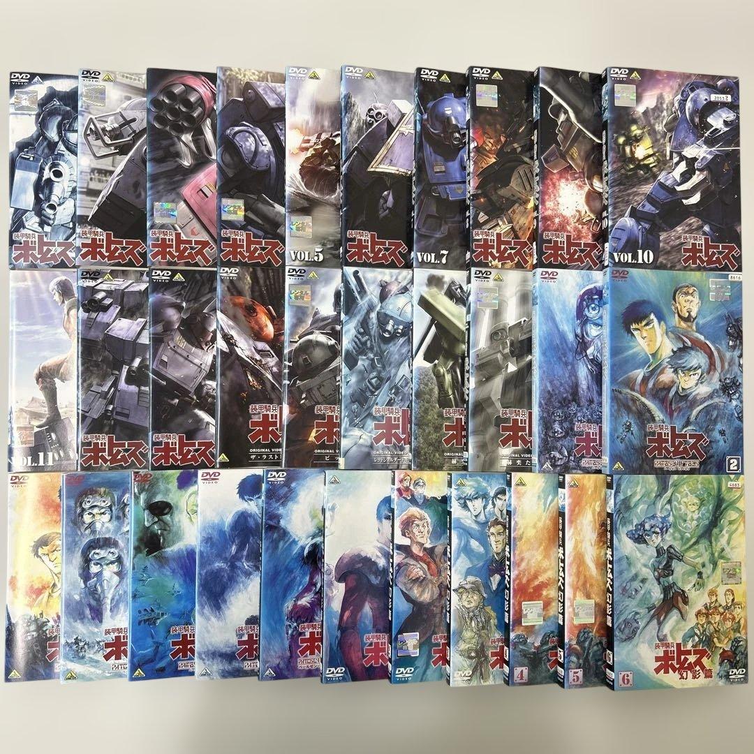 装甲騎兵ボトムズ　DVD 全31巻　全巻セット　レンタル落ち