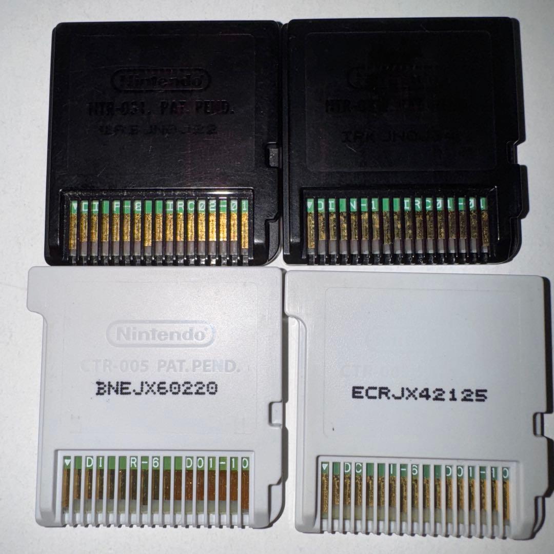 ポケットモンスター ハートゴールド オメガルビー ムーン ブラック 4本セット