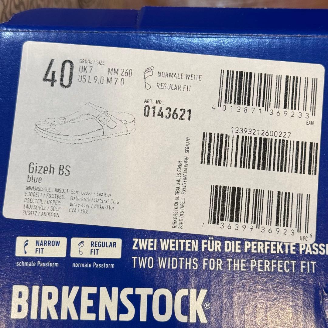 ビルケンシュトックギゼ BIRKENSTOCK Gizeh 26cm(EU40)