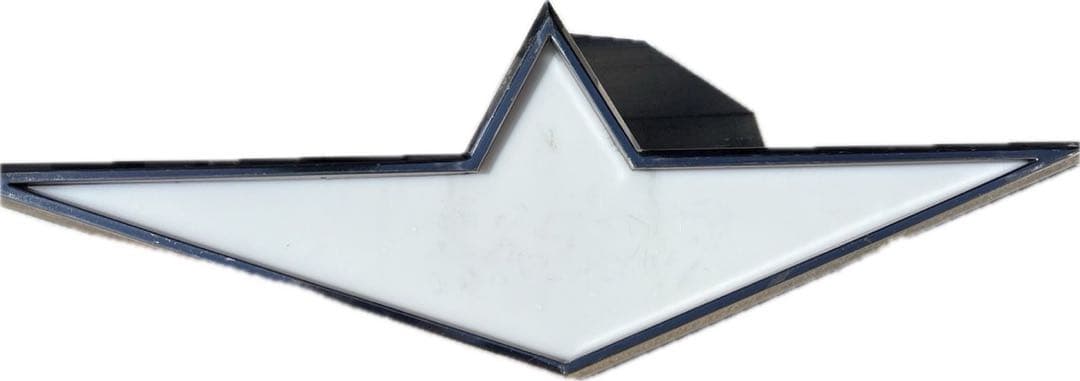 矢印型電飾看板 蛍光灯付き 行灯 バスマーク